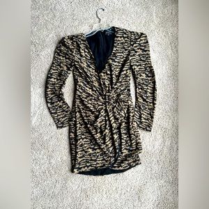 Long sleeve Bardot Dress, Size XS